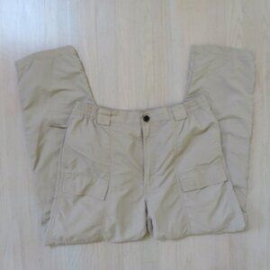 World Wide Sportsman Beige Convertible Fishing/Outdoor Pants size 30